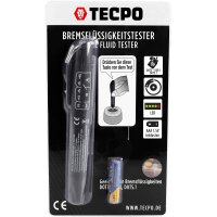 TECPO Elektronischer Bremsflüssigkeitstester mit AAA Batterie