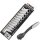 TECPO Steckschlüssel Satz, tief, 1/4", 4-13 mm, 11-tlg + Umschaltknarre 1/4"