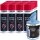 24x TECPO Bremsenreiniger Universal Reiniger, 500 ml + Putzrolle blau 2-lagig, 23x30 cm, MINI-300