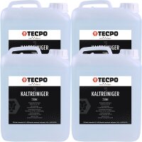 4x TECPO Kaltreiniger 5L Motorreiniger