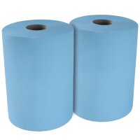 4x TECPO Putzrolle blau 3-lagig 36x36 cm MAX-500