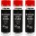 3x TECPO Unterbodenschutz Bitumen schwarz, 500 ml