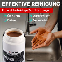 5x TECPO Handwaschpaste Handreiniger für KFZ Werkstatt 3 L