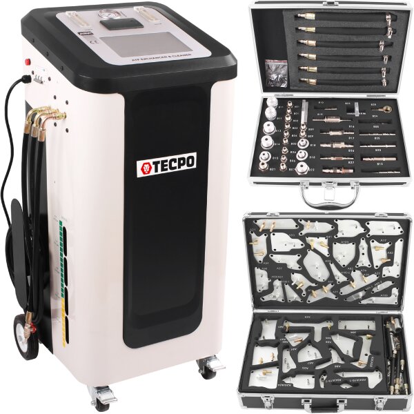 ATF 9191 ATF Spülgerät mit Datenbank Getriebeöl wechseln + Adaptersatz 140-tlg.