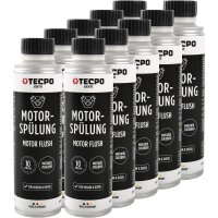 10x TECPO Motorspülung Motor Flush Motorreiniger,...