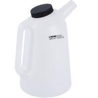 TECPO Ölkannen mit flexiblem Ausgussstutzen und Deckel 1L, 3L, 5L