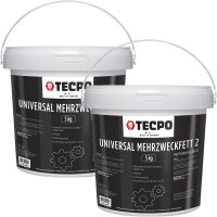 2x TECPO Universal Mehrzweckfett 2, 5 kg