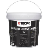 2x TECPO Universal Mehrzweckfett 2, 5 kg