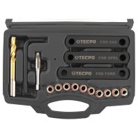 TECPO Bremsgewinde Reparatur-Satz M9x1.25 Bremssattel...