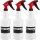 3x TECPO Sprühflasche aus PE 750 ml