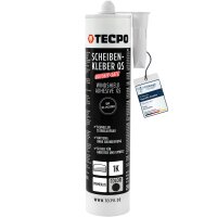 2x TECPO Scheibenkleber 290 ml MS-Polymer + Gummi-Doppelsauger Ø 118mm