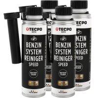4x TECPO Benzin System Speed Reiniger ESTER, 300 ml