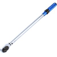 TECPO Drehmomentschlüssel (1/2") 60 - 330 Nm + Kraft-Schoneinsatz-Satz SW 17mm 19mm 21mm