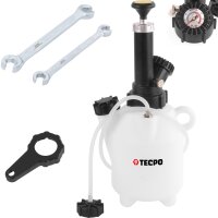 TECPO Bremsenentlüftungsgerät + 2x Ringschlüssel