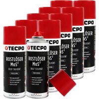 10x TECPO Rostlöser MoS² Rostschutz...