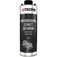 12x TECPO Unterbodenschutz Bitumen schwarz, 1L