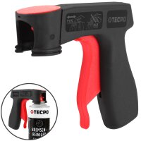 6x TECPO Zink Spray ALU Hell 400 ml bis 300°C Grundierung Rostschutz Korrosionsschutz + Sprühpistole