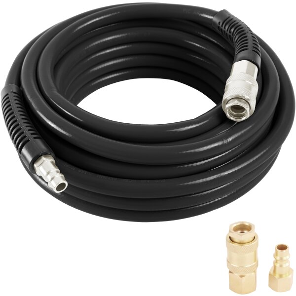 TECPO Druckluftschlauch 10 m + Adapter