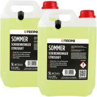 2x TECPO Sommer Scheibenreiniger, 5L