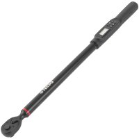 Digitaler Drehmomentschlüssel 1/2" 17-340 Nm + Kraft-Schoneinsatz-Satz SW 17mm 19mm