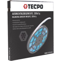 2x TECPO Auswucht Klebegewichte 1200x5g in Rolle