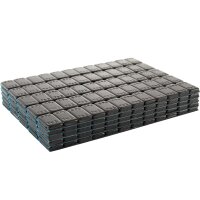 1200x TECPO Klebegewichte Black Auswucht Gewichte, 5g + Kunststoffschaber