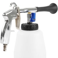 TECPO Polsterreiniger Konzentrat Multi Clean 5L + Druckluft Reinigungspistole 1L