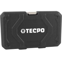 TECPO Steckschlüsselsatz, Innenvielzahn Nüsse, 1/2 Zoll, 10-teilig