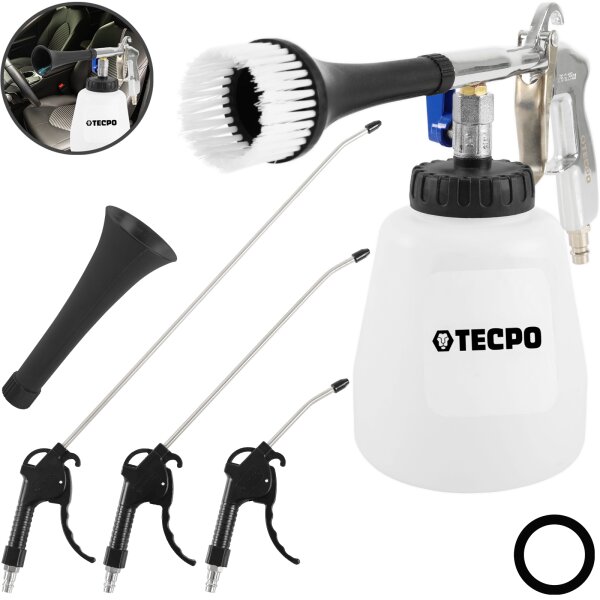 Druckluft Reinigungspistole 1L + Ausblaspistole