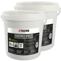 TECPO Handwaschpaste Handreiniger für KFZ Werkstatt 2x10L