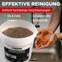 TECPO Handwaschpaste Handreiniger für KFZ Werkstatt 2x10L