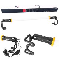 TECPO Werkstatt Werkzeugkoffer + LED Handlampe und Motorraumleuchte