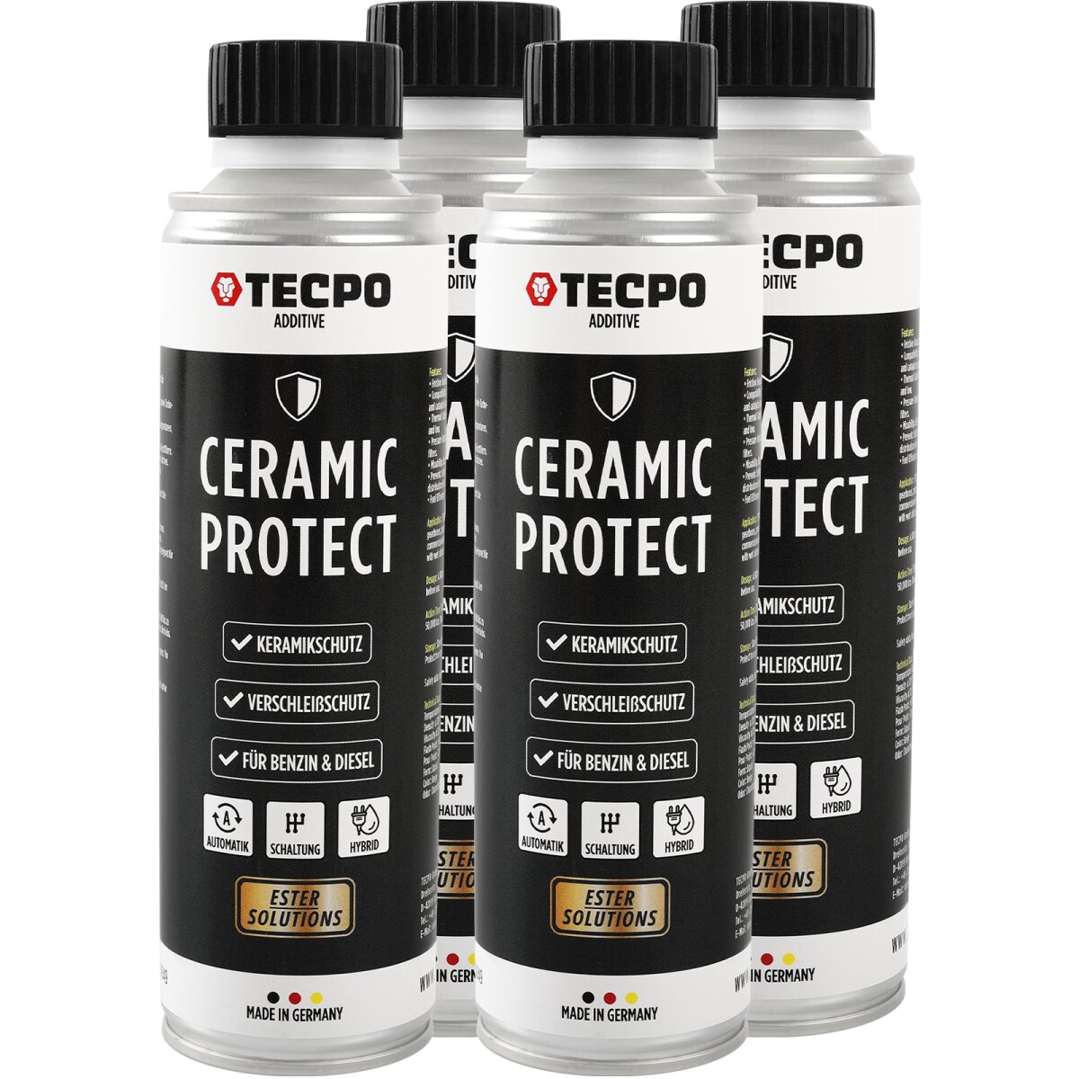 TECPO Reifenglanz 5 Liter - 4x Pflegemittel Für Tiefschwarze, Glänzende Reifen