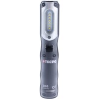 4x TECPO LED Akku Handlampe 300 Lumen + USB Kabel