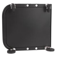 TECPO Werkstattrollhocker mit Werkzeug Ablage + AKKU Werkstattlampe, 500 Lumen