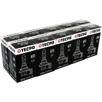 10x TECPO Glühbirne H11 12V 55W