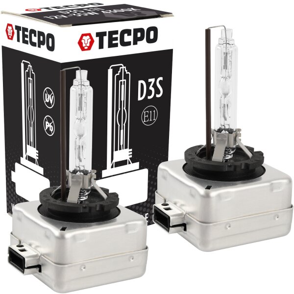 2x TECPO Xenon-Brenner, D3S, 12V-35W, 4300K