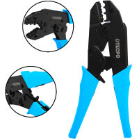 TECPO Automatische Abisolierzange Sortiment, 199-teilig + Crimpzange