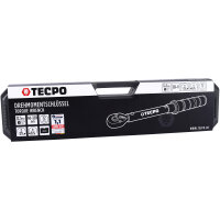 TECPO Drehmomentschlüssel 1/4" 5-25 Nm + 3/8" 10-60 Nm + 1/2" 60-330 Nm