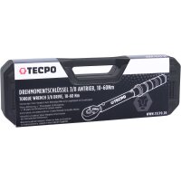 TECPO Drehmomentschlüssel 1/4" 5-25 Nm + 3/8" 10-60 Nm + 1/2" 60-330 Nm