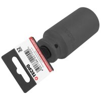 2x TECPO Vielzahn Kraft Steckschlüssel Nuss 1/2 Zoll, 32 mm