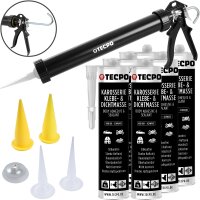 6x TECPO KKD 801 Karosserie Klebe- und Dichtmasse, 370g +...