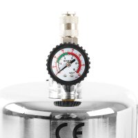 TECPO Druckluft Bremsenentlüftungsgerät 5L + E20 Adapter