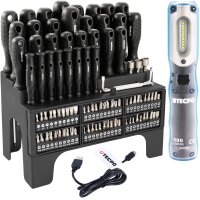TECPO Schraubendreher- und Bit Set 100-tlg. +...