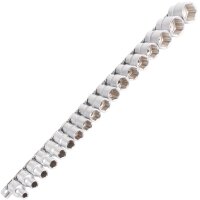 TECPO Anti-Rutsch- Steckschlüssel-Satz, 1/2", 8-32 mm, 18-tlg.