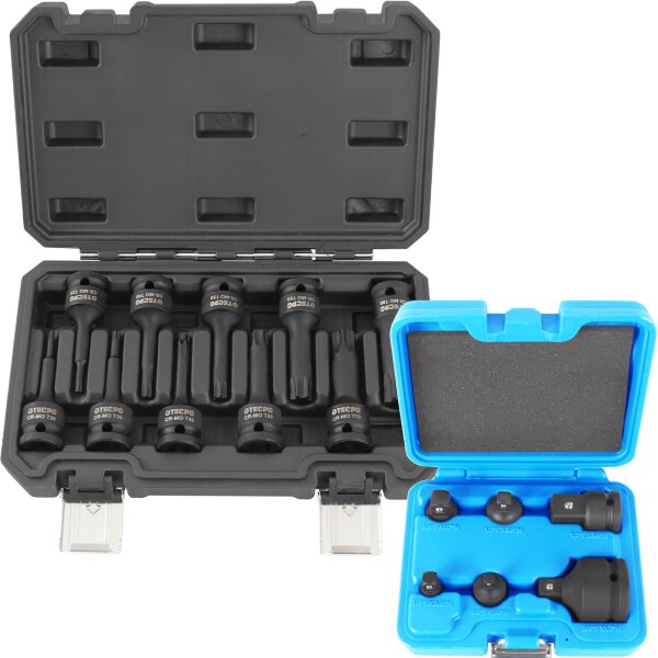TECPO Kraft-Bit-Einsatz + Kraft Adaptersatz