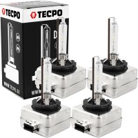 4x TECPO Xenon-Brenner, D1S, 12V-35W, 4300K