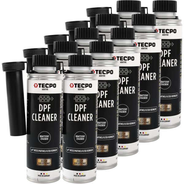 10x 300 ml TECPO DPF Reiniger ESTER