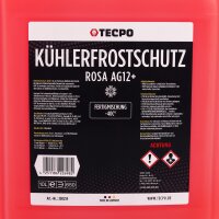 2x TECPO Kühlerfrostschutz G12+ -40°C, 10L