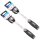 2x TECPO Umschaltknarre 3/8 Zoll, 202 Nm